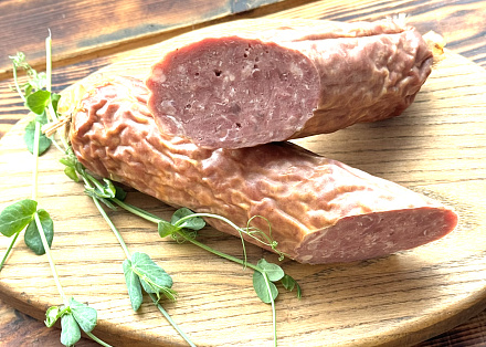 Фото - Колбаса варено-копченая из фермерской баранины - Stranke.Food